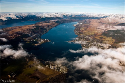 Gare Loch from the air
